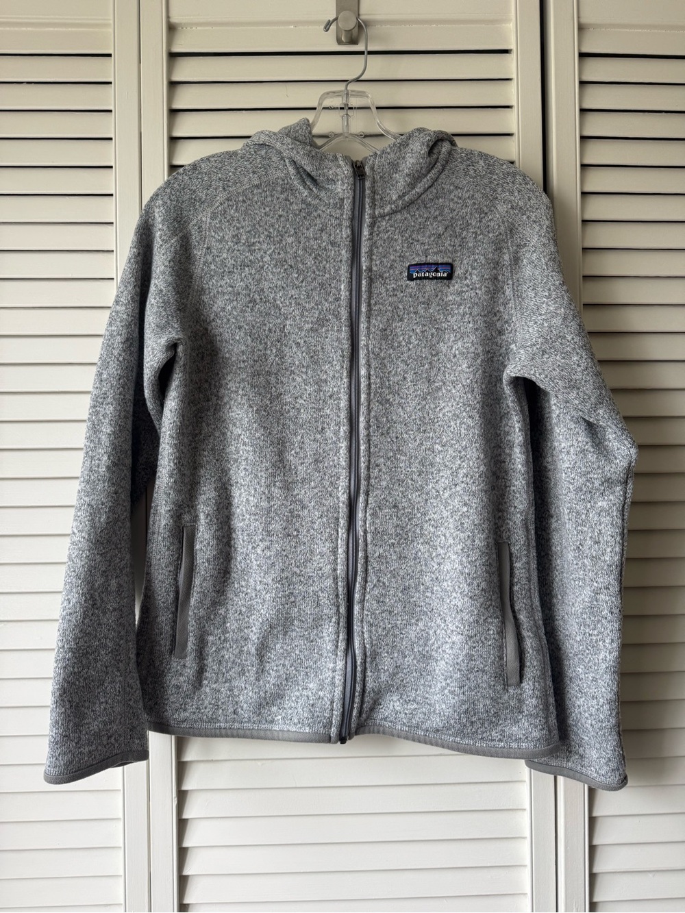 Patagonia Gray Better Sweater Full Zip - Medium